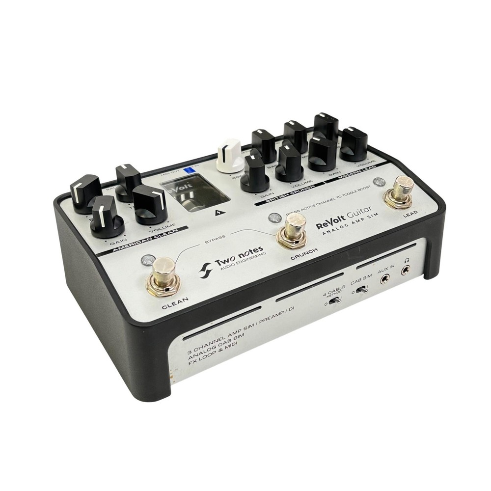 Two Notes ReVolt Guitar Analog Amp Simulator Pedal