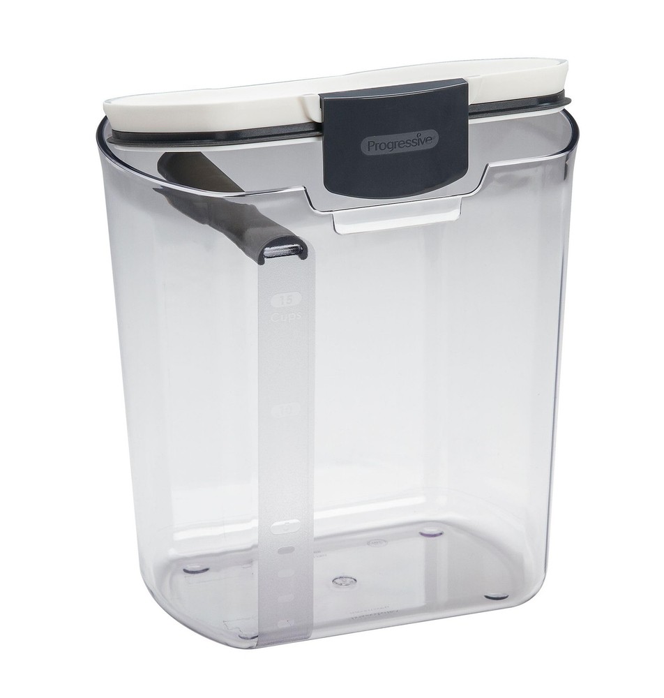 Flour Storage Container, 4-Quart, BPA-Plastic, Dishwasher Safe