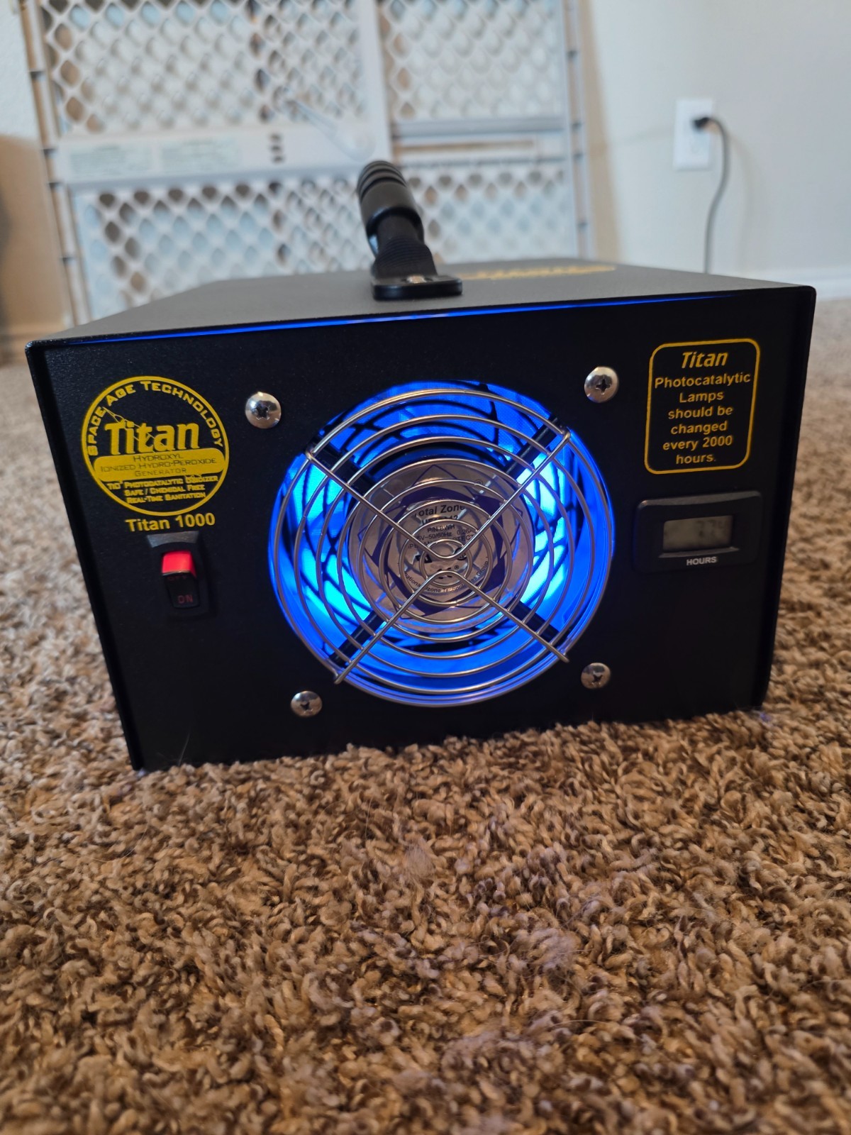 Titan Hydroxyl Generator Model #1000 10,000 SF