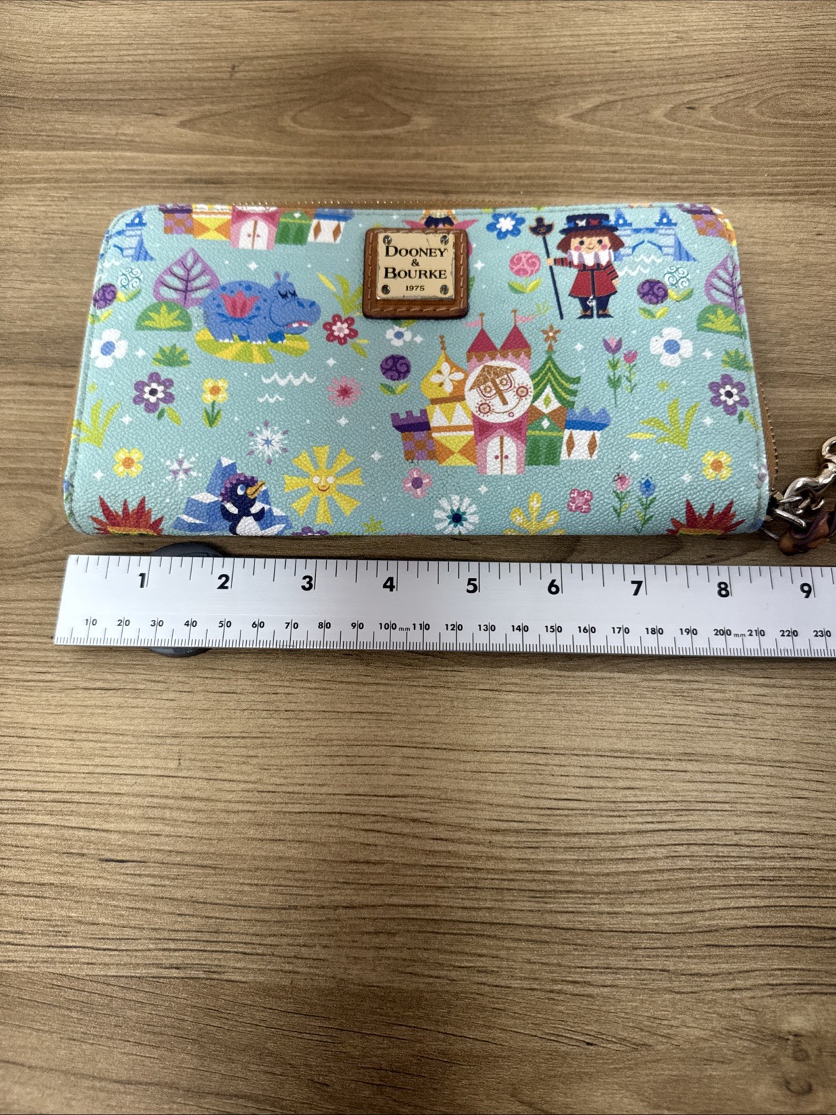 Dooney & Bourke x Disney 2019 It’s A Small World Wallet - Park Exclusive - Rare
