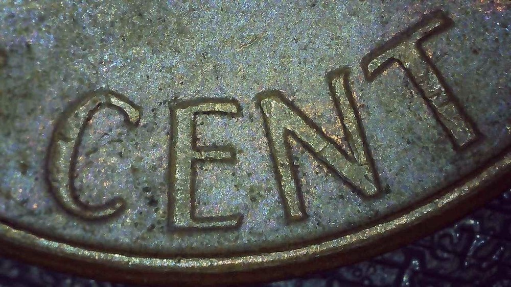 1979 D Lincoln Penny error repunched mintmark