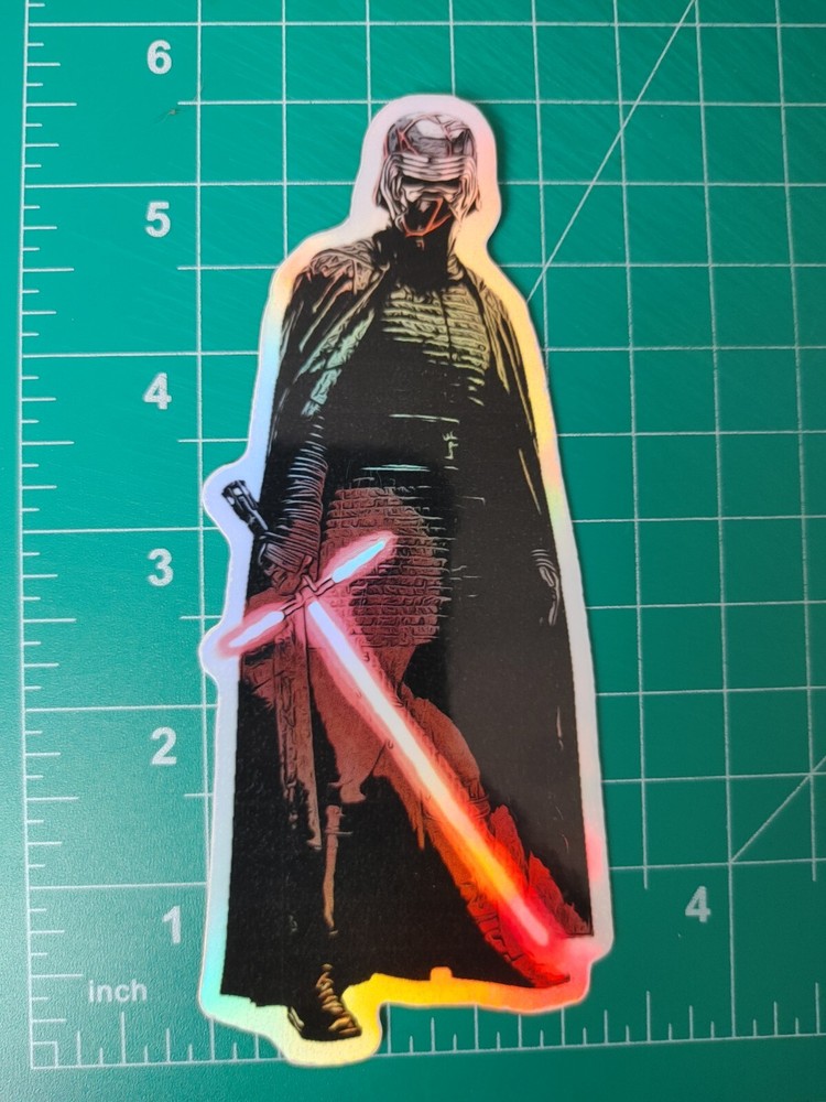 Kylo Ren Foil Sticker