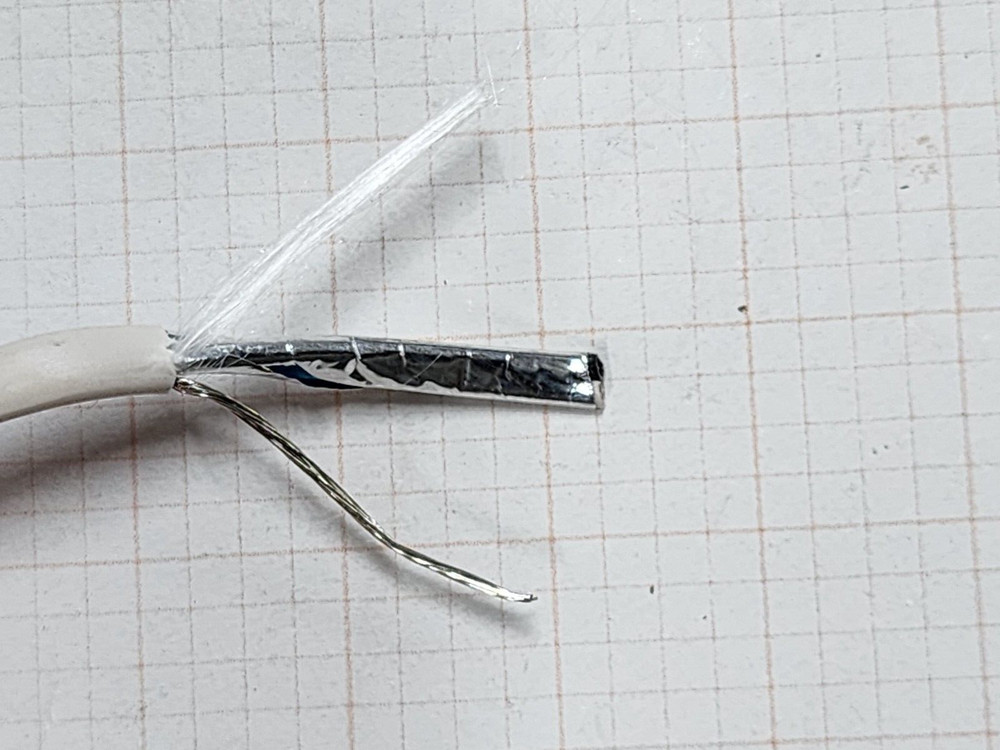 All Star Cable 18/2C Shielded Plenum Control/Security Cable White/Purple /100ft