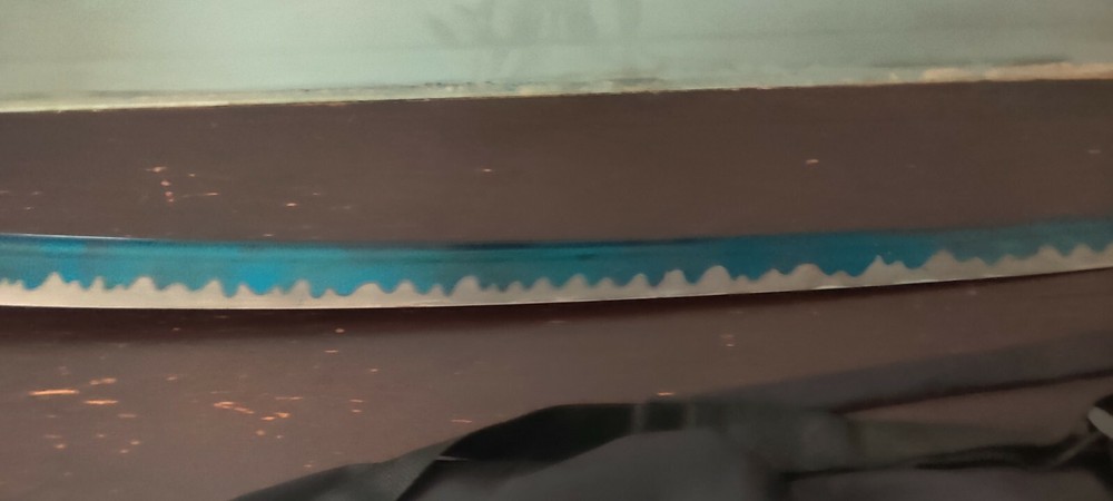 Blue katana 1095 - Hamon