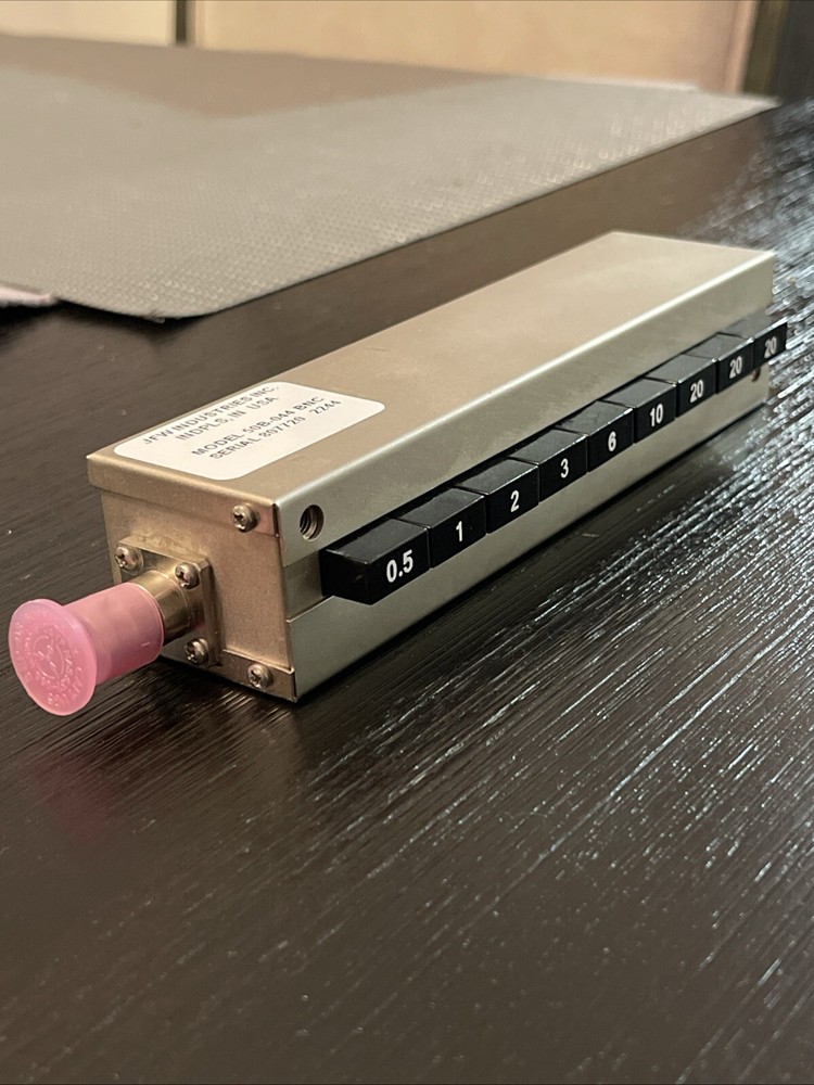 Pushbutton Attenuator 50B-044