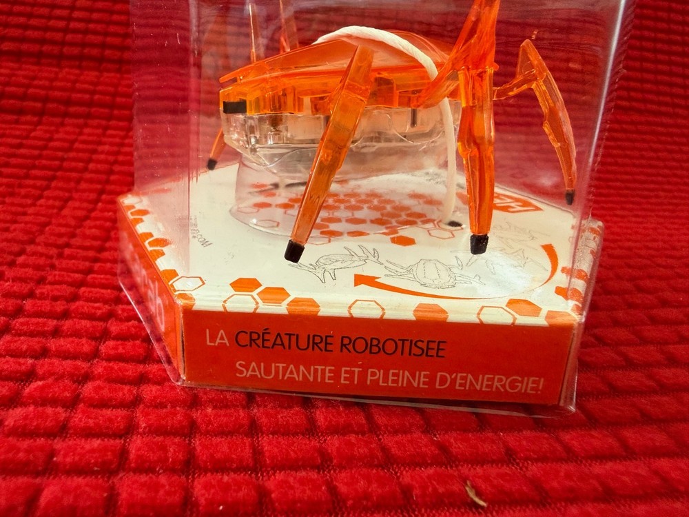HEXBUG Scarab Orange Micro Robotic Creature NEW Sealed Hex