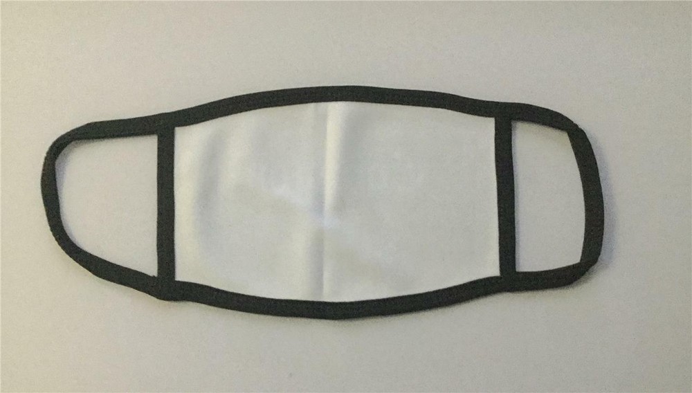 Plain White Face Mask