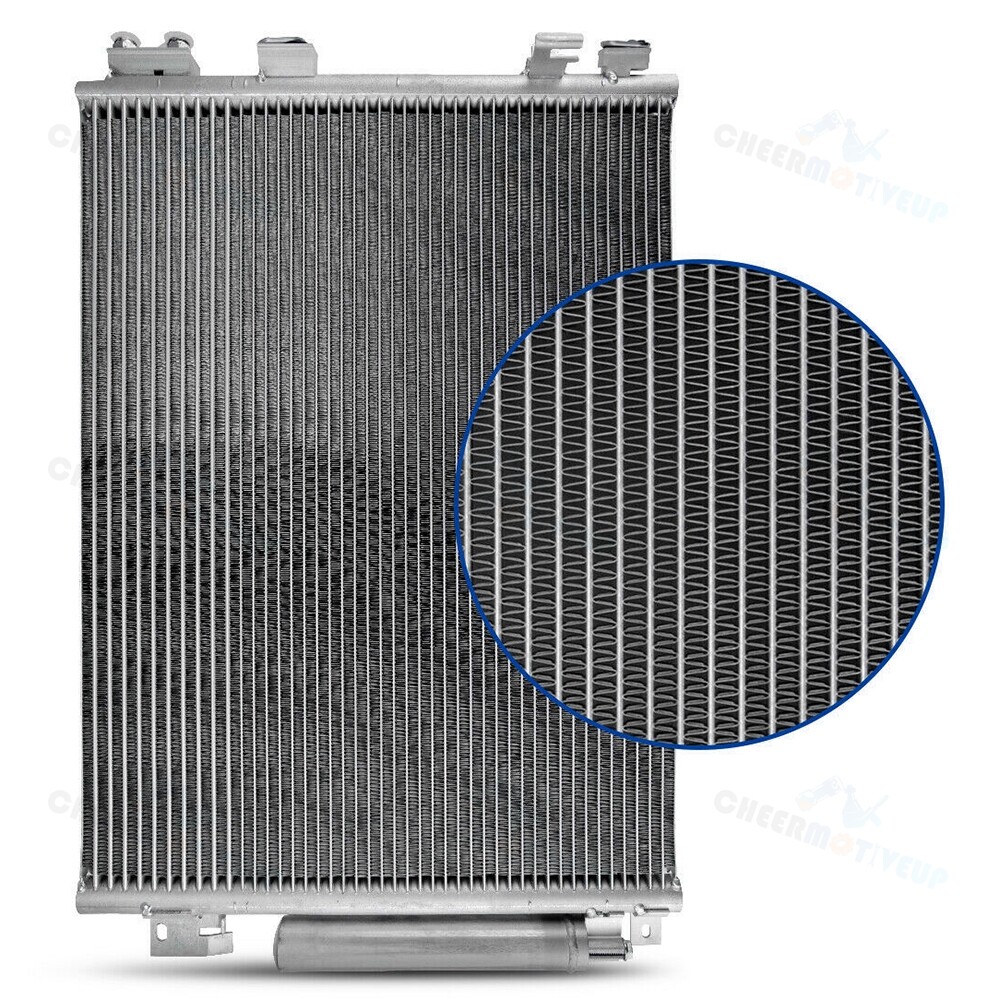 Aluminum AC A/C Condenser For 2011-2022 Dodge Challenger Charger Chrysler 300
