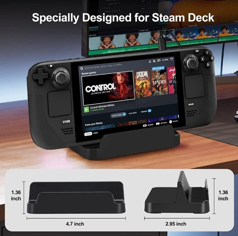 Stand Base For Steam Deck ~ Switch ~ Mobile Phone