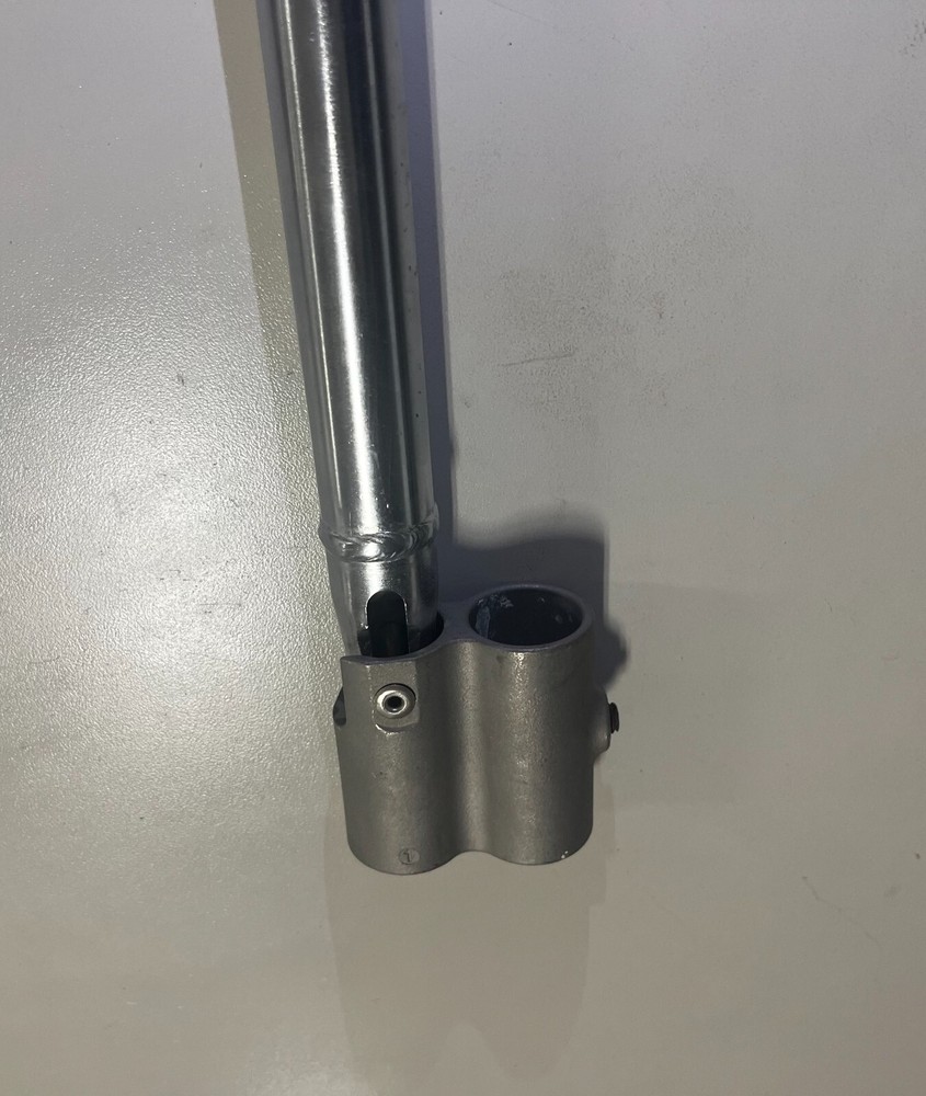 Stryker 2-Stage Permanent IV Pole, Foldable IV Pole