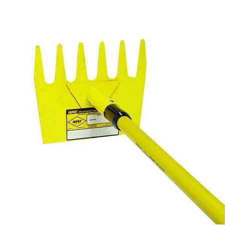 Nupla 6894242 Hoe/Rake Combination Tool, Rake, Mcleod, Fiberglass, 3.2 Lb Head