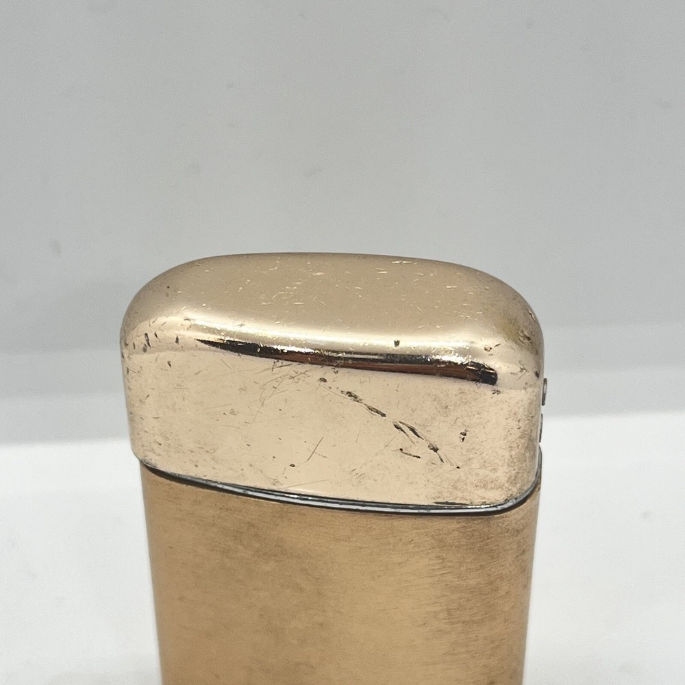 Vintage Ronson Typhoon Gold Tone Lighter Untested