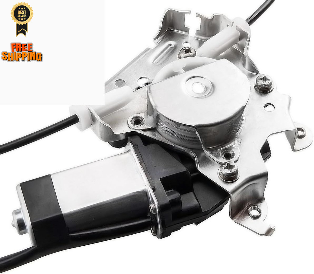 741-348 Front Driver Side Power Window Regulator with Motor Assembly...