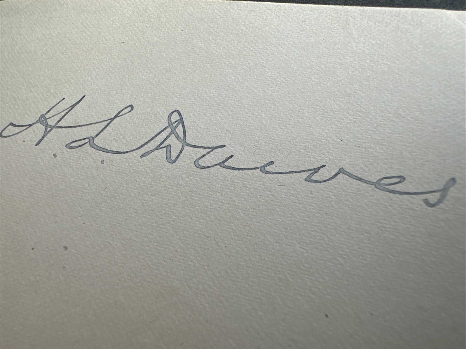 Henry L Dawes Civil War Congressman Autograph U.S. Senator Dawes Act Signed