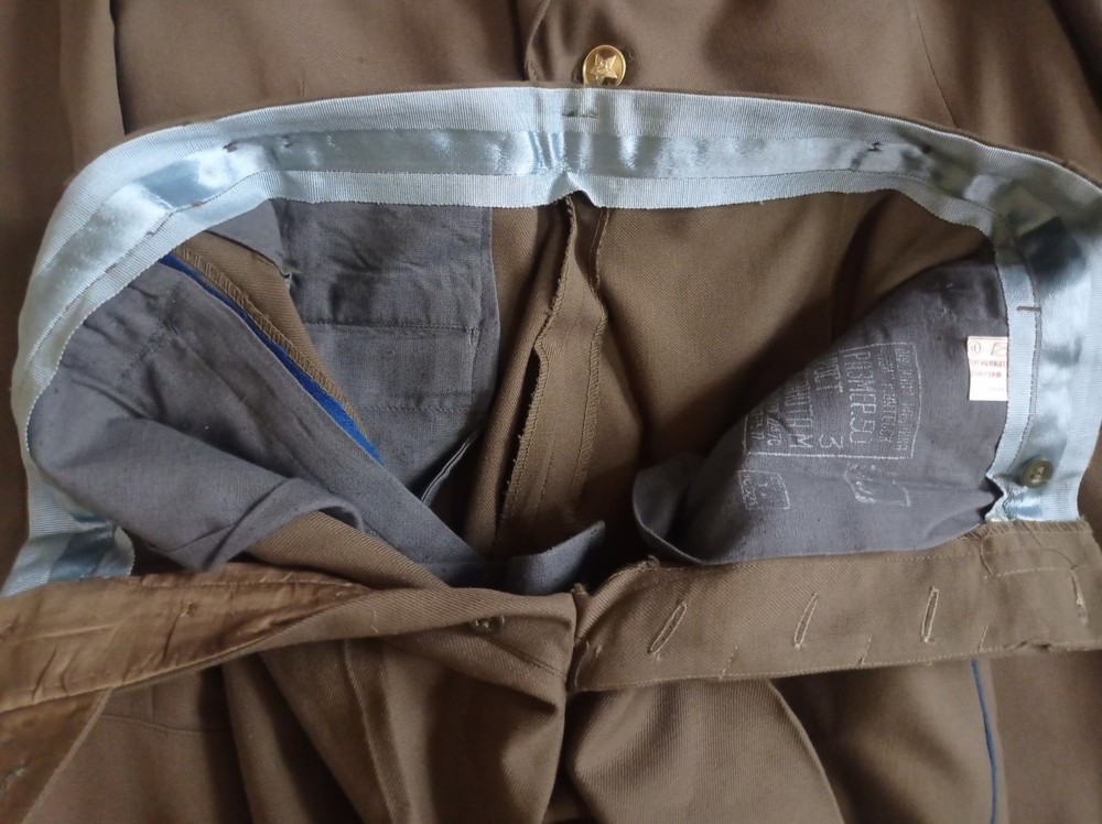 Soviet lieutenant colonel KGB jacket and pants