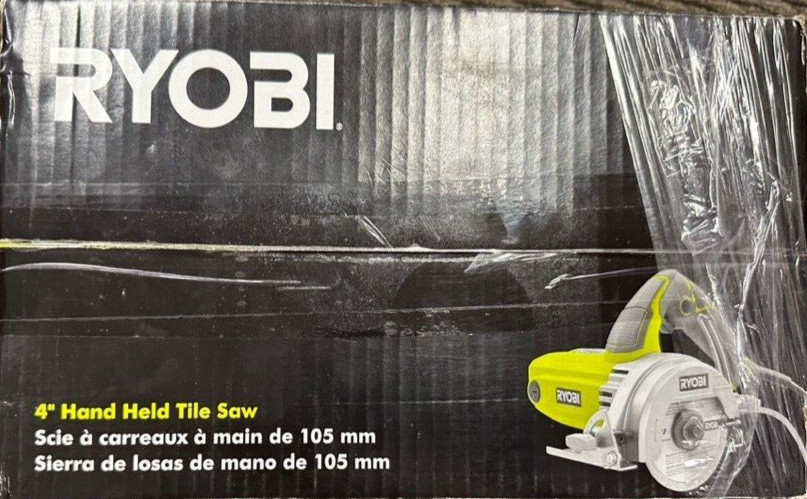 (NEW) RYOBI "4" HAND HELD TILE SAW.