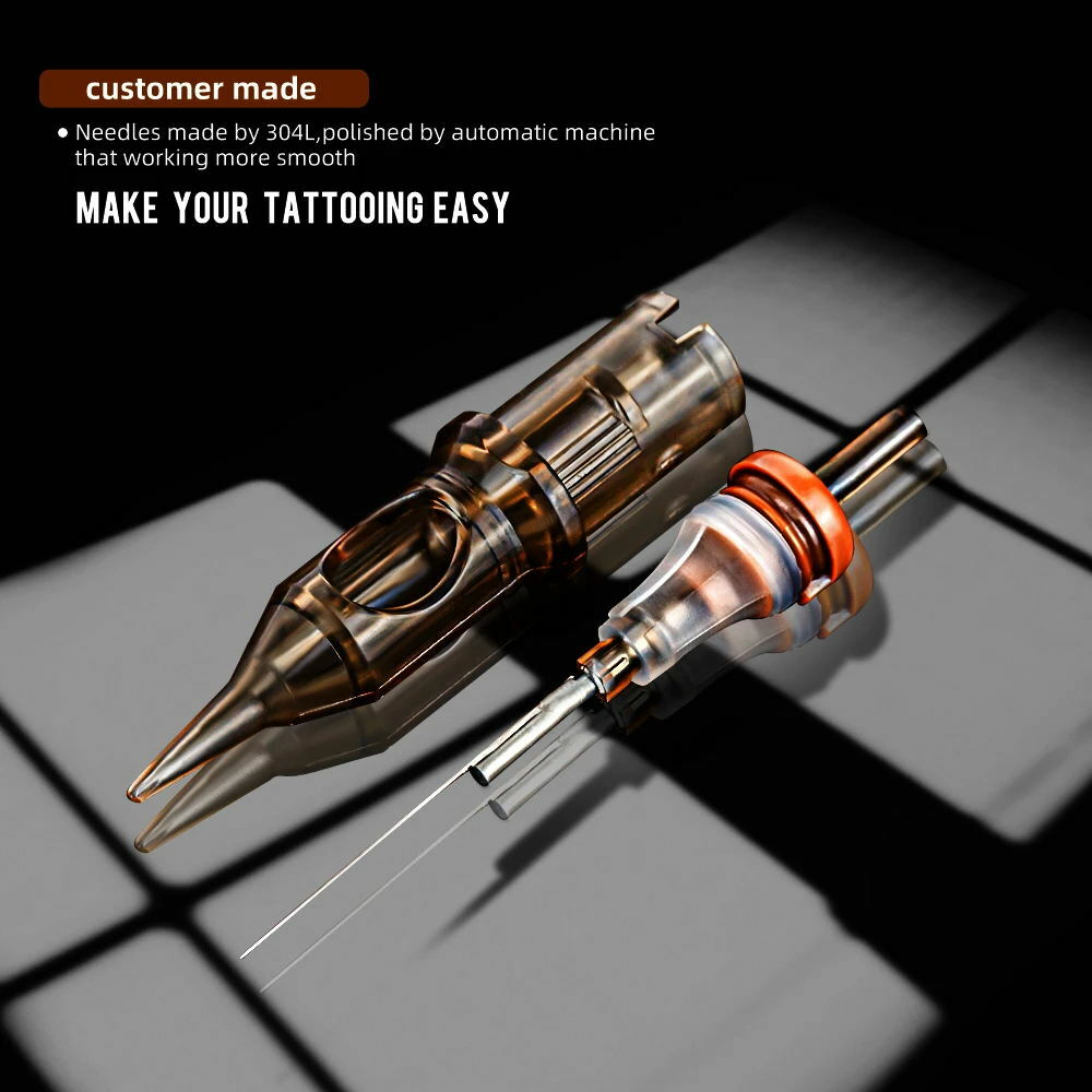 20/40/100pcs Tattoo Cartridge Needles RL,RS,RM,M1 Disposable Sterilized Needle