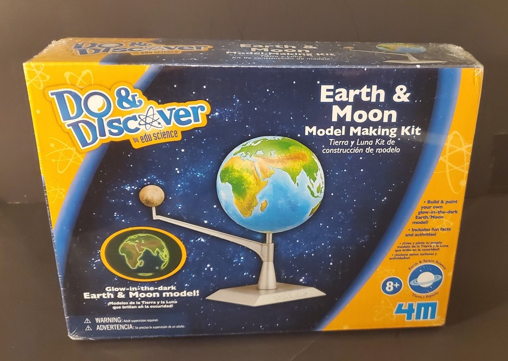 Do & Discover By Edu Science Earth & Moon Model Making Kit