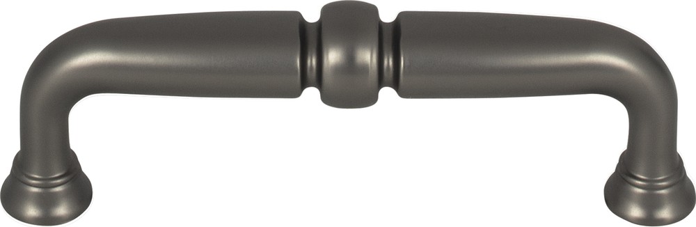 Top Knobs TK1021AG Henderson Pull 3 3/4" (c-c) Ash Gray