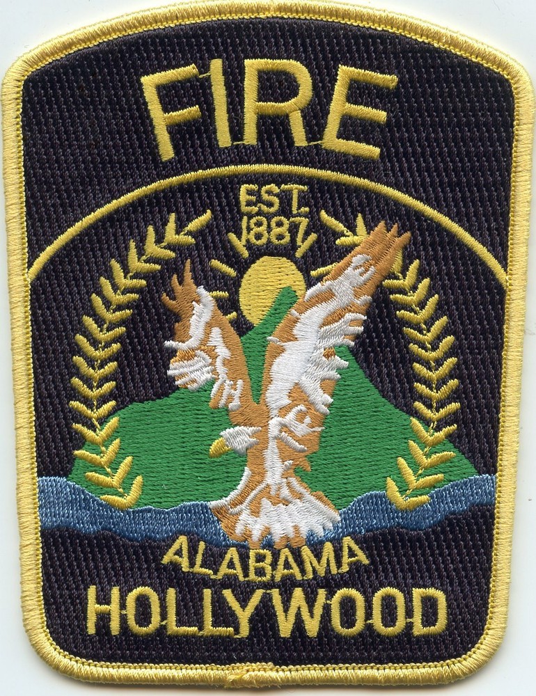 HOLLYWOOD ALABAMA AL FIRE PATCH