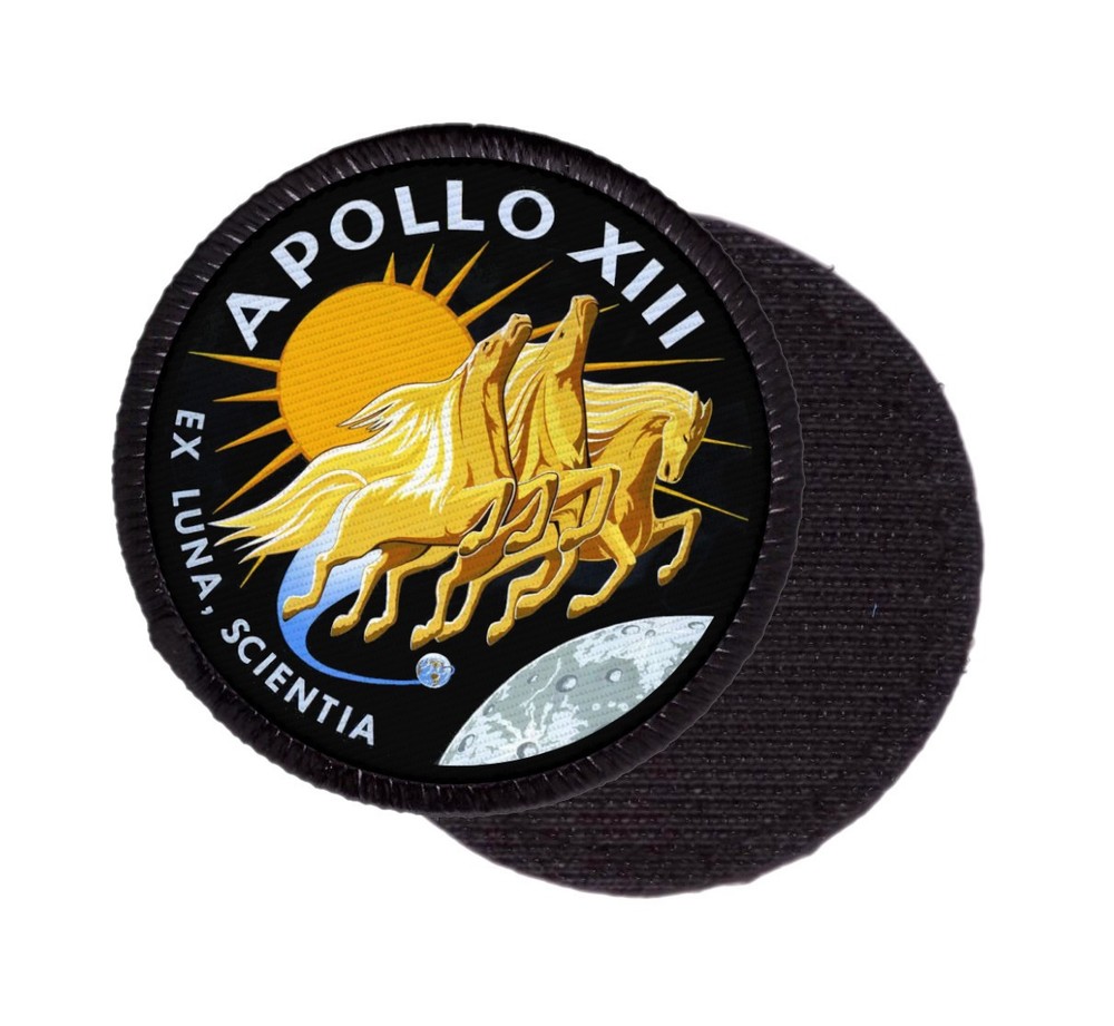 Apollo 13 Moon Mission Nasa Patch Tactical Hook Morale [sub]
