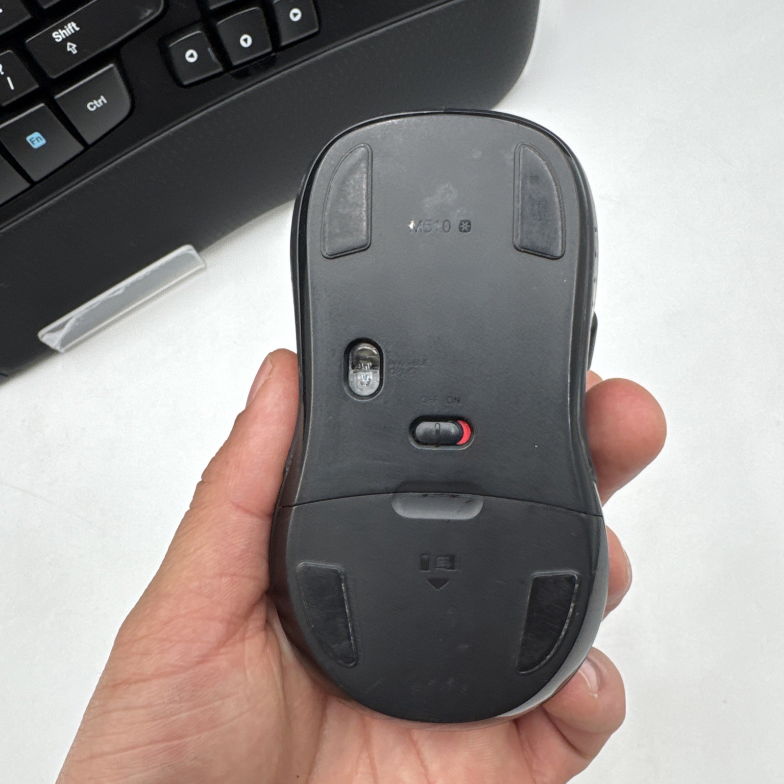 Logitech MK550 Comfort Wave (920-002555) Wireless Keyboard & Mouse No Dongle