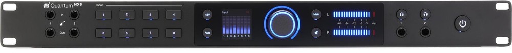 PreSonus Quantum HD 8 Rackmountable USB-C Audio Interface - 1U
