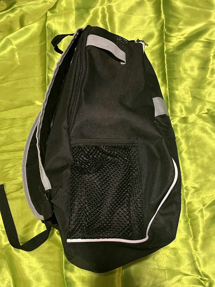 Franklin Baseball Softball Bag Backpack 3 Pockets Two Bat Holders Black