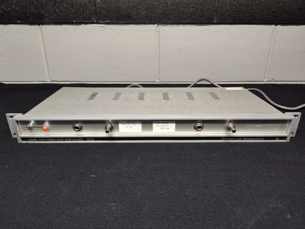 Thomson-CSF Laboratories Dual Distribution Amplifier 1602