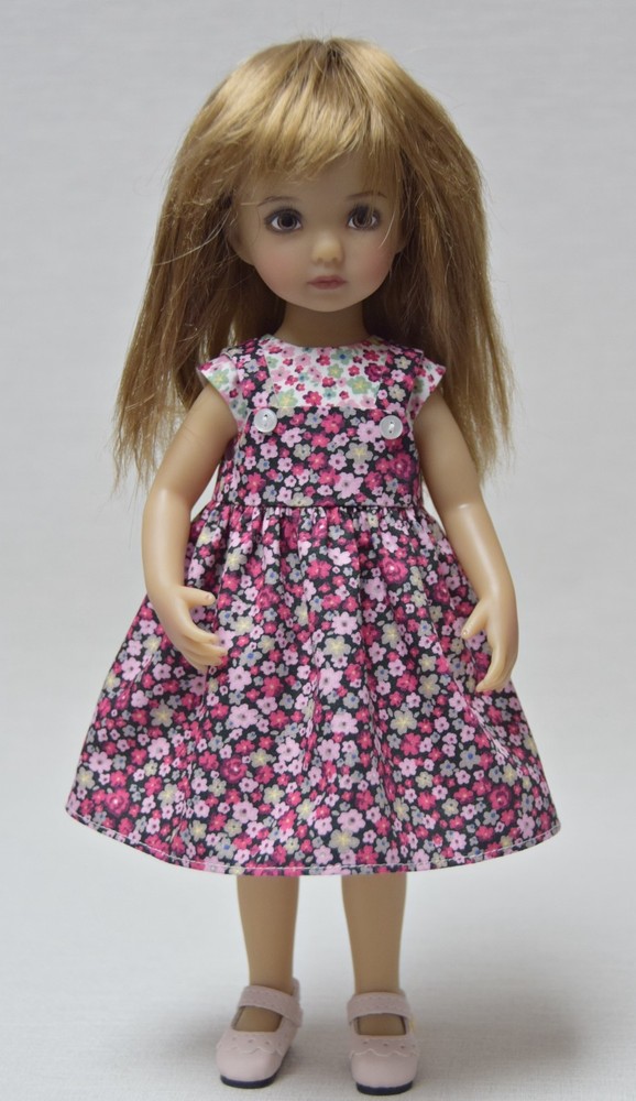 PDF Pattern&Tutorial - Top & Pinafore For Meadow Dumpling & Effner L'il Dreamer