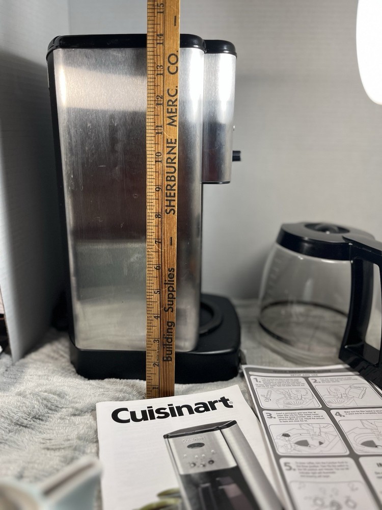 Cuisinart DCC-1200 Brew Central 12-Cup Programmable Coffee Maker Tested Works