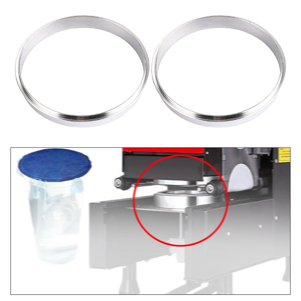 2 Pack Bubble Tea Machine Replacement Gaskets Easy to Install Automatic Sealing