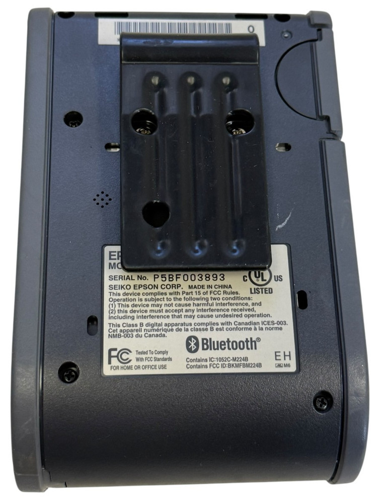 Epson Mobile Bluetooth Receipt Printer Portable POS Thermal