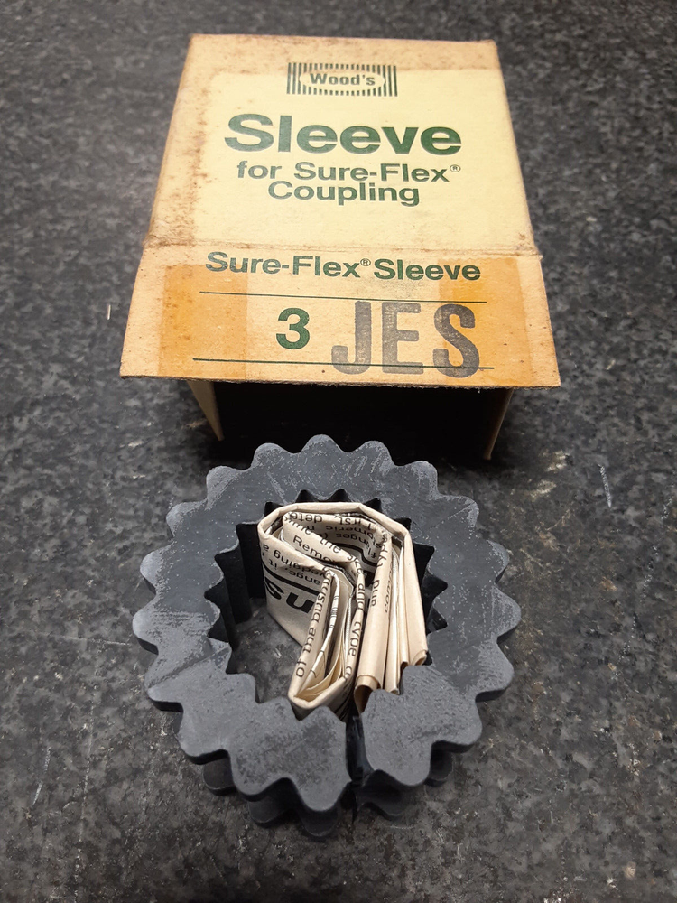 T.B. WOODS 3 JES, SLEEVE FOR SURE-FLEX COUPLING