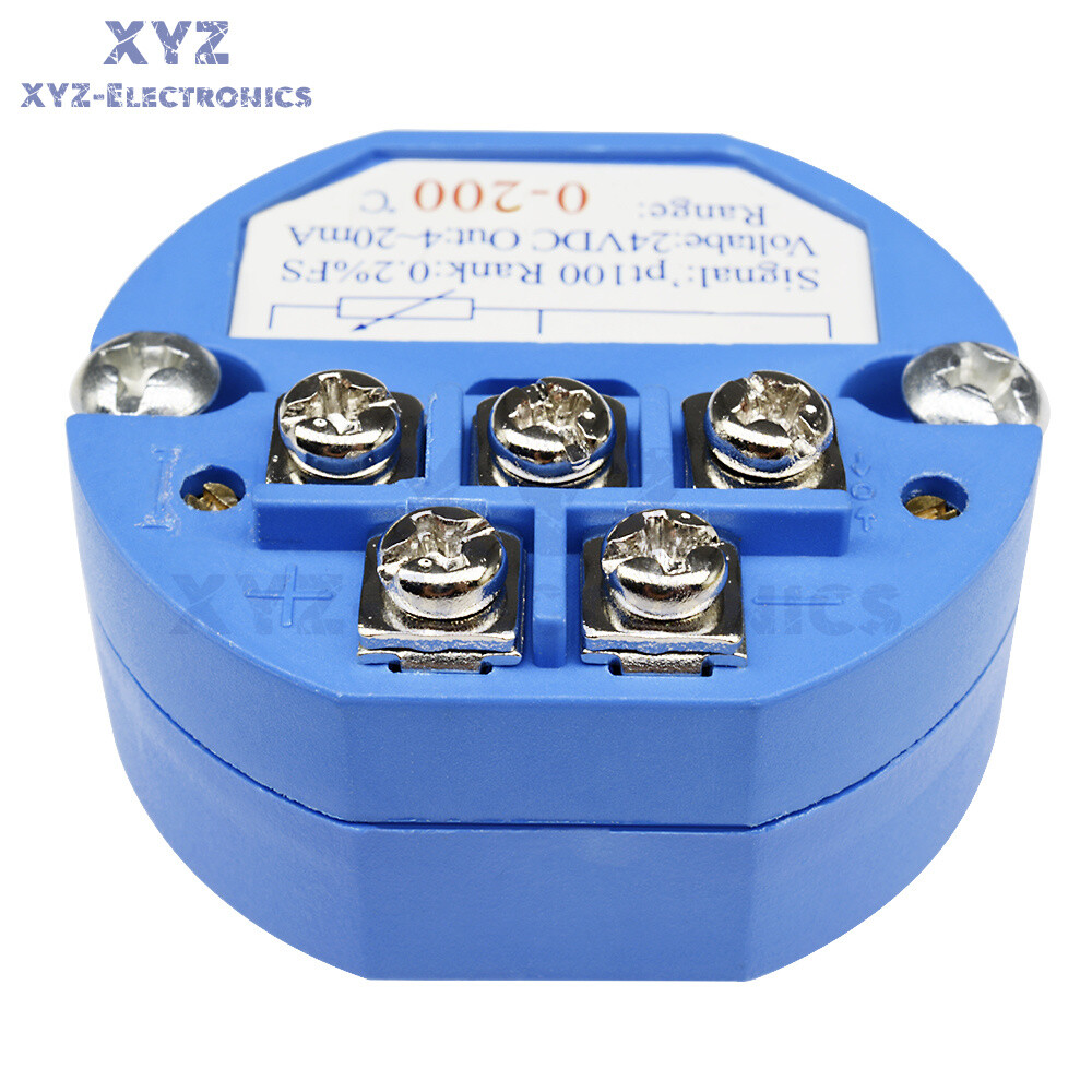 4-20MA 0-10V Temperature Sensor Transmitter Module PT100 Transmitter Module