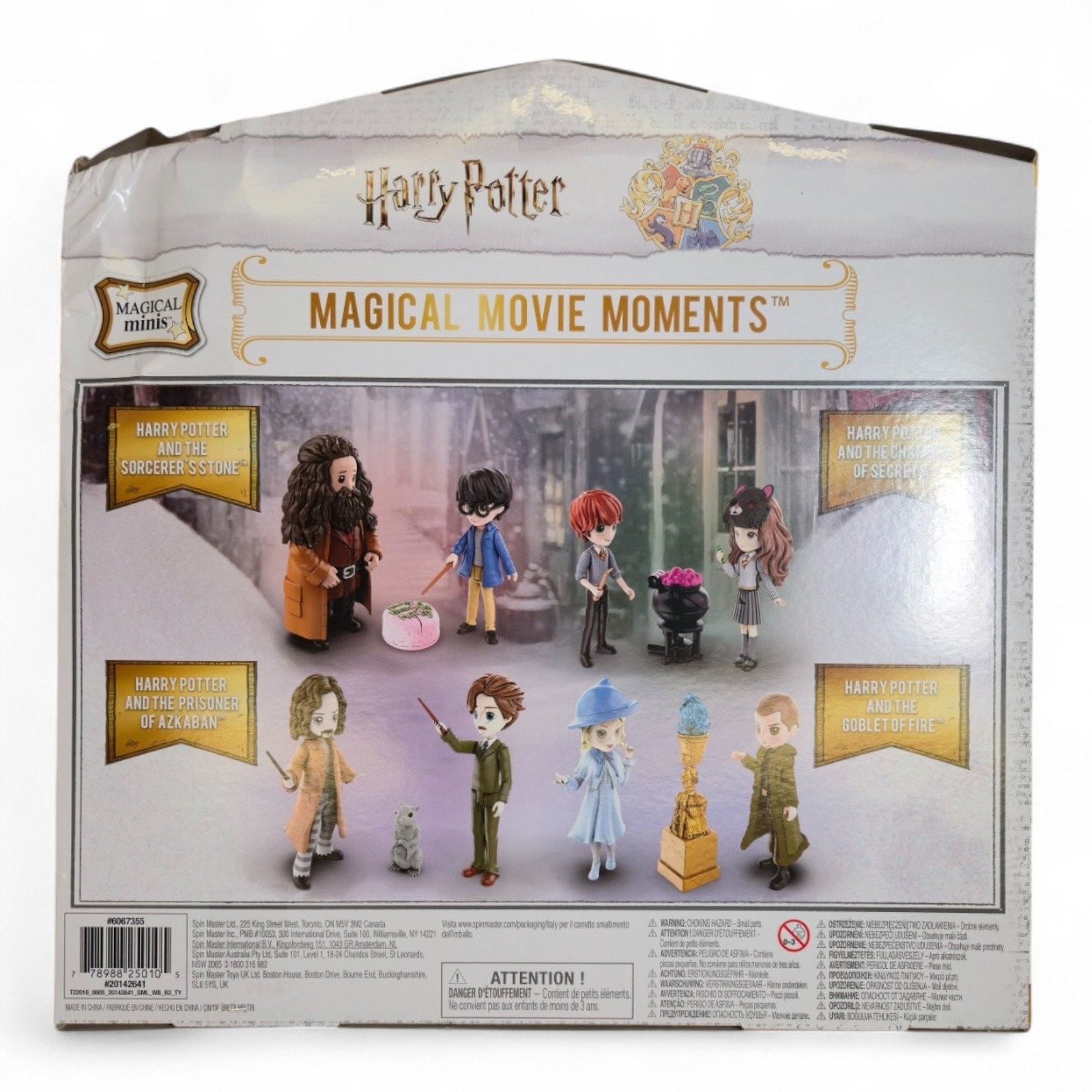 Wizarding World Harry Potter WB 100th Anniversary 8 Figures Set [DAMAGED BOX]