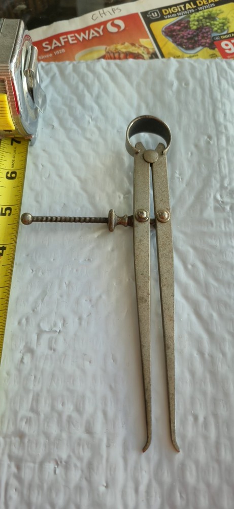 L.S. Starrett Co 6” Inside Caliper