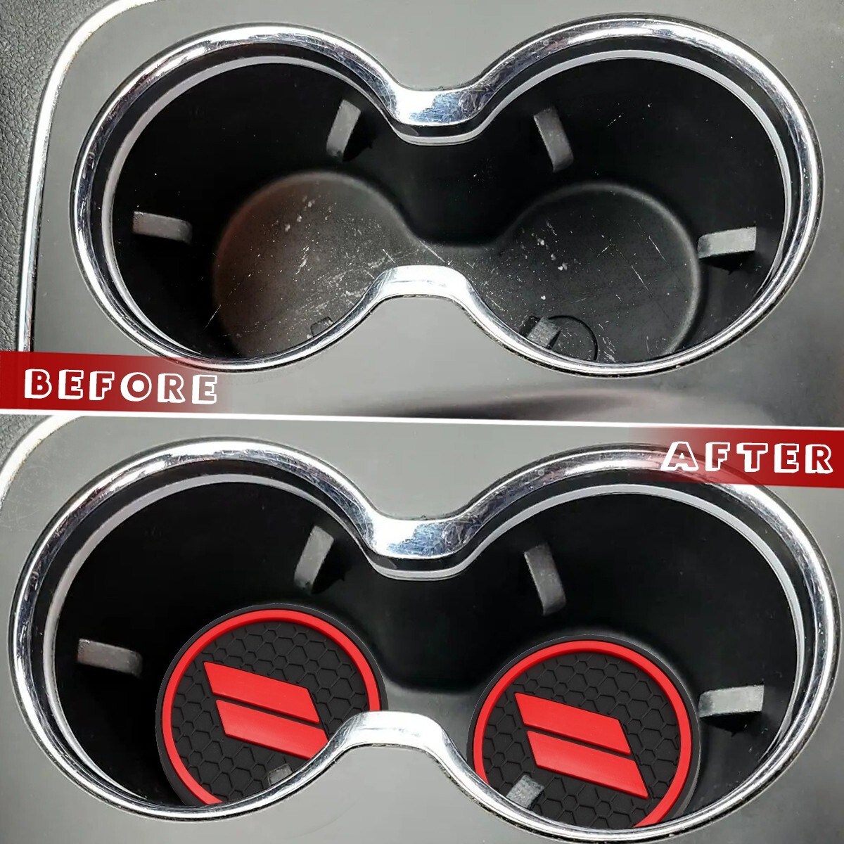 ARIDOSE for Dodge Durango 2014-2020 Accessories Car Cup Holder Insert Interior