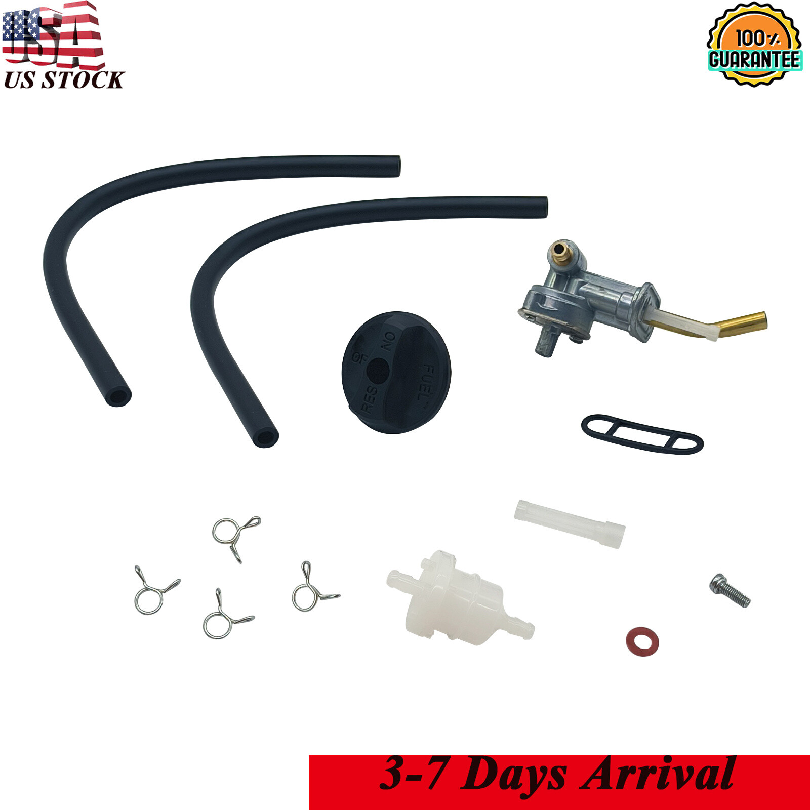 Fuel Valve Shut Off Petcock For Arctic Cat ATV 98-06 250 300 400 500 0470-445