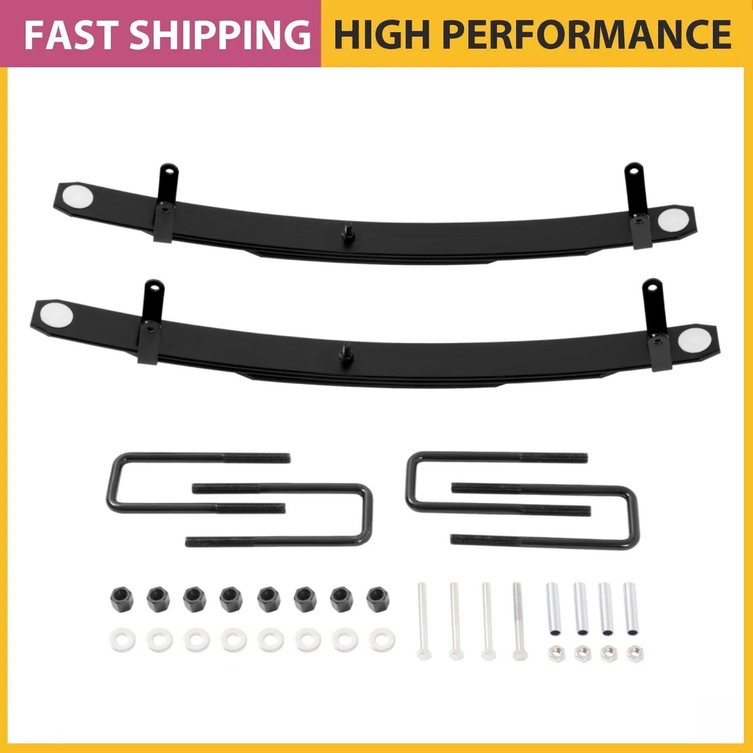 1.5" Rear Add A Leaf Kit Expansion Pack For Toyota Tacoma 1996-23 Tundra 2000-06