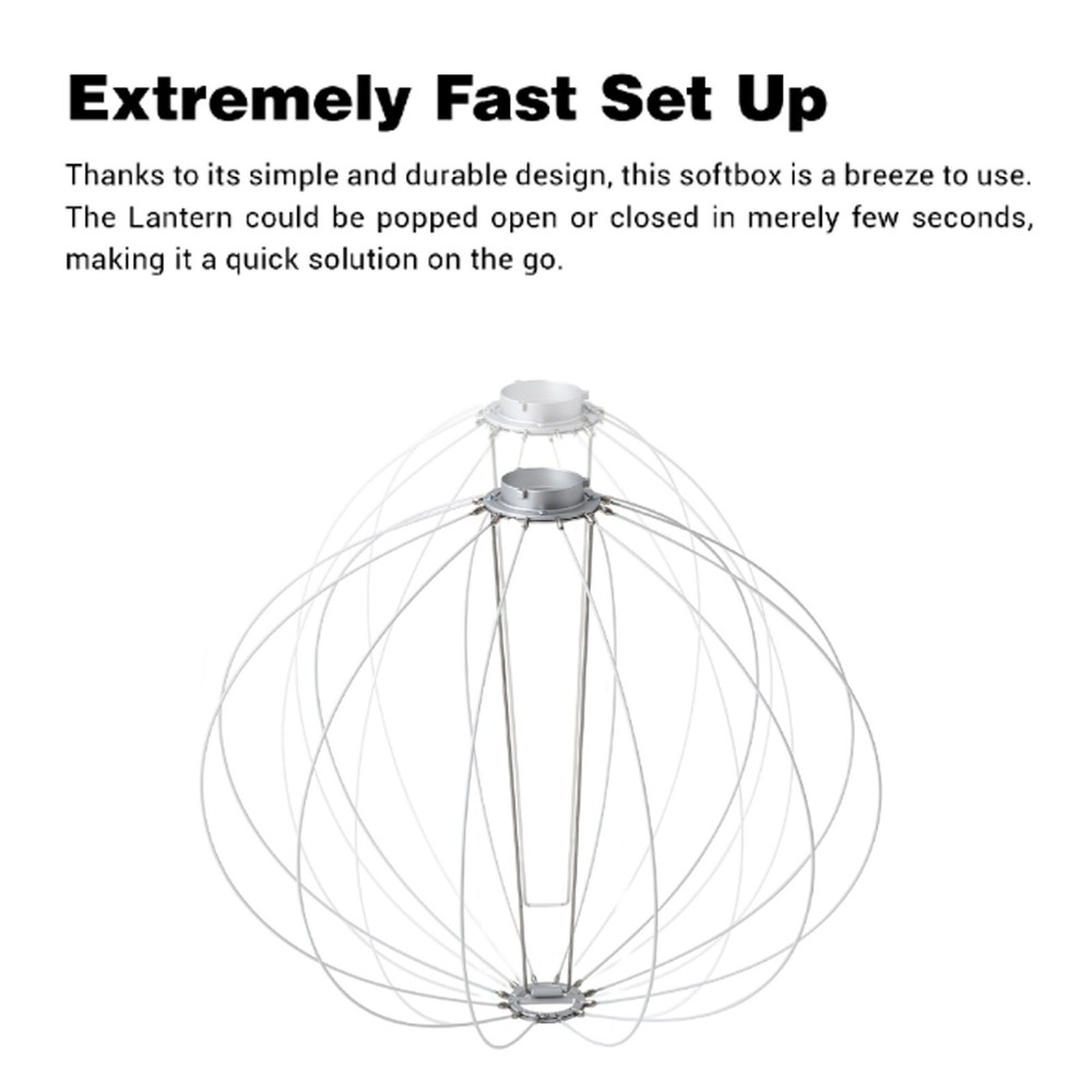 Godox CS-65D 65cm Lantern Softbox Quick-Setup Soft Light Modifier with Skirt