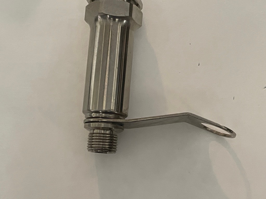 BINKS AIR SPRAY GUN MOUNTED FLUID FILTER INCLUDES 100 MESH OEM ELEMENT