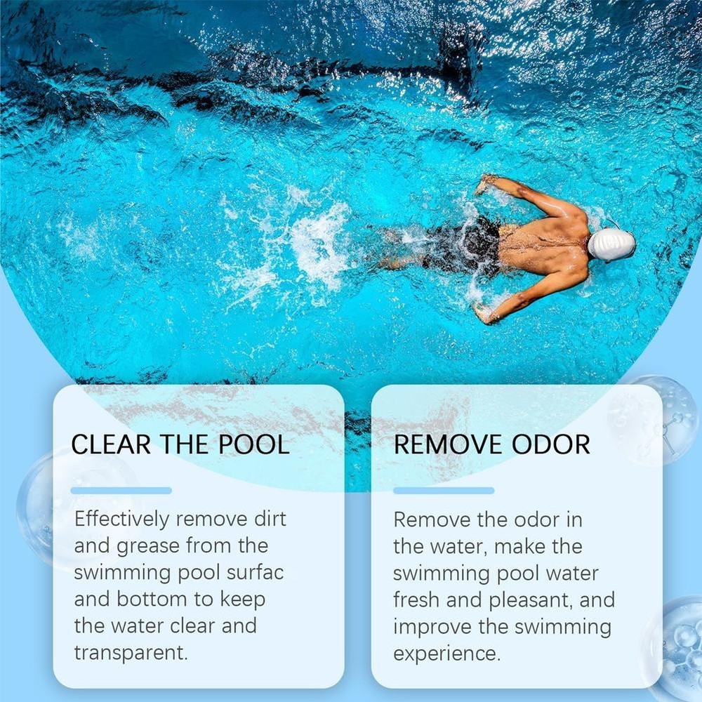 Multi-effect Pool Water Quality Cleaning Effervescent Tablets A5Z7