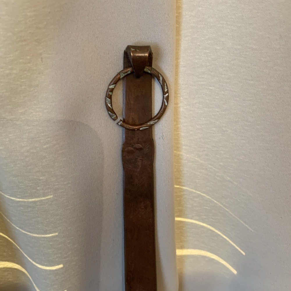 Antique large copper Ladle
