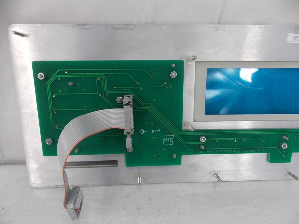RUSKA 7215 xi DIGITAL PRESSURE CONTROLLER 1000 psi FRONT PANEL KEY BOARD