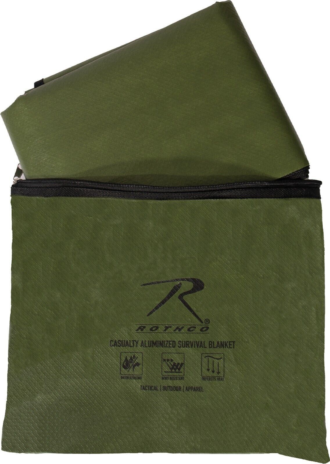 Olive Drab Heavy Duty Survival Blanket Insulated Waterproof Blanket