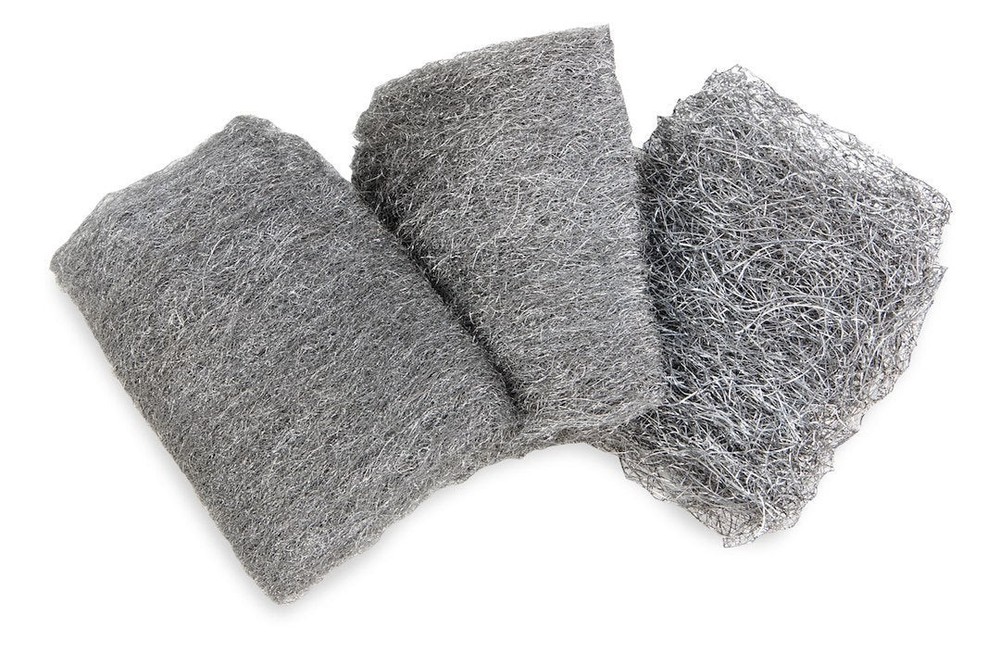 PERFORMANCE TOOL W1253 3 PC STEEL WOOL MULTIGRADE