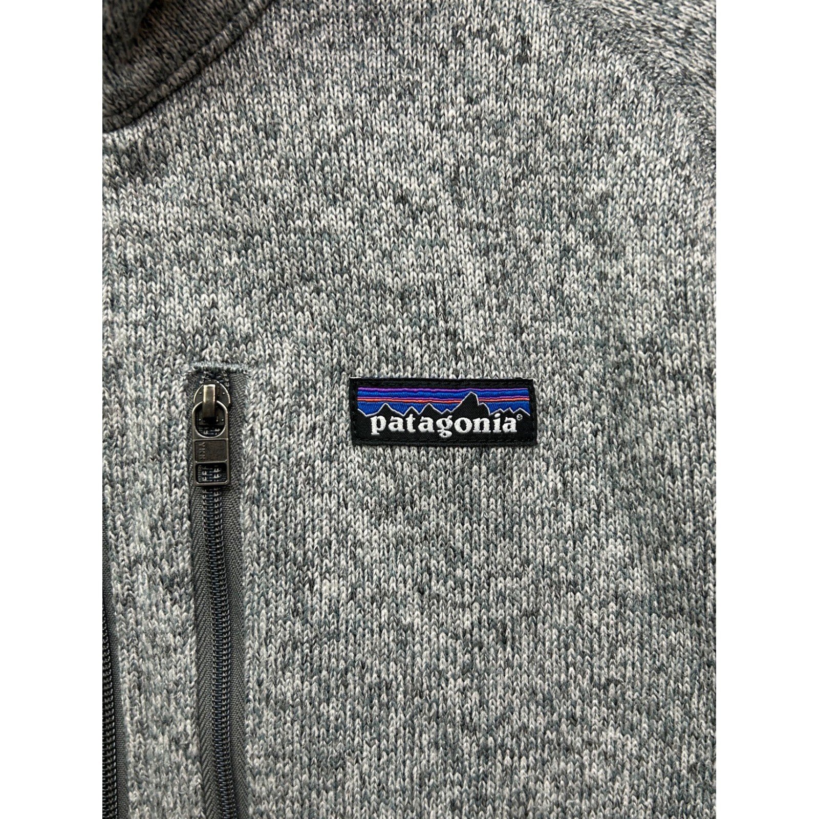 Patagonia Better Sweater Mens Small Gray Fleece 1/4 Zip Outdoor