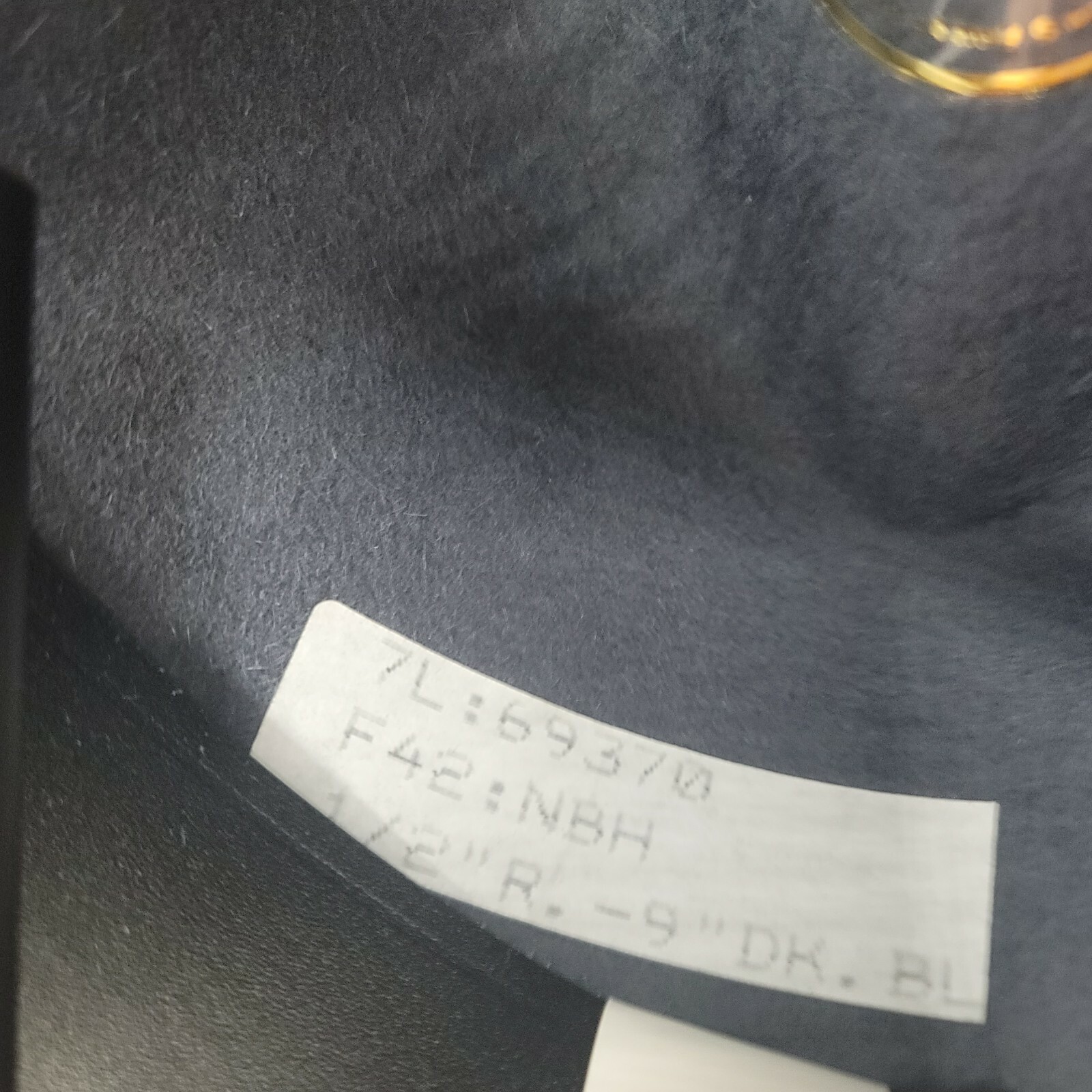 Stratton F42 Felt Self Forming Campaign Sheriff State Trooper Hat Sz 7-1/4 L.O.