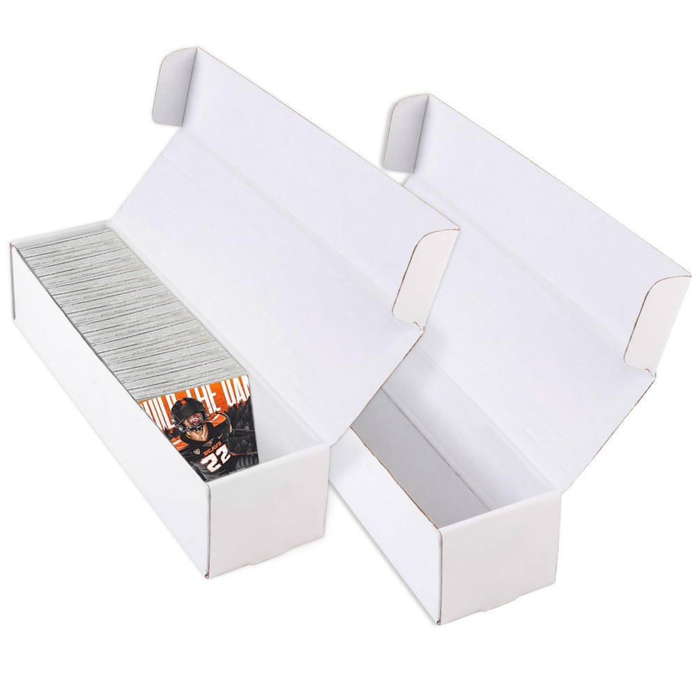 Card Storage Box,2-Pack • 1000 Count Card Box,Trading card storage box